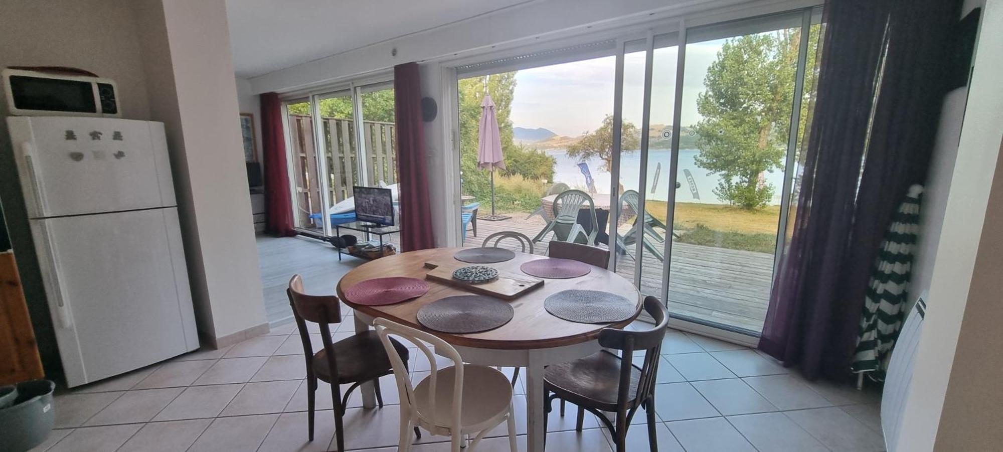 Rez De Plage-Canoe+Paddle-70M² Savines Dış mekan fotoğraf